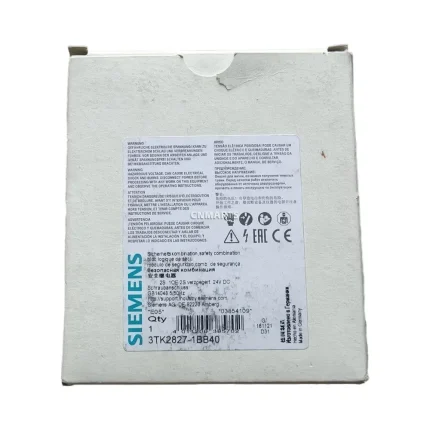 Siemens 3TK2827-1BB40 Safety Relay / Safety Combination Module