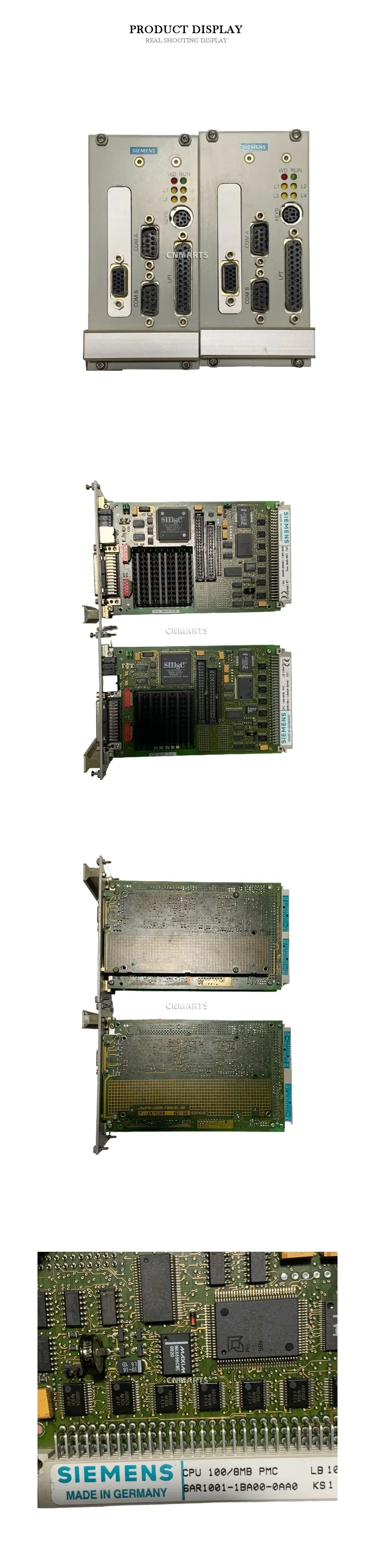 Siemens 6AR1001-1BA00-0AA0 Industrial CPU Module Description