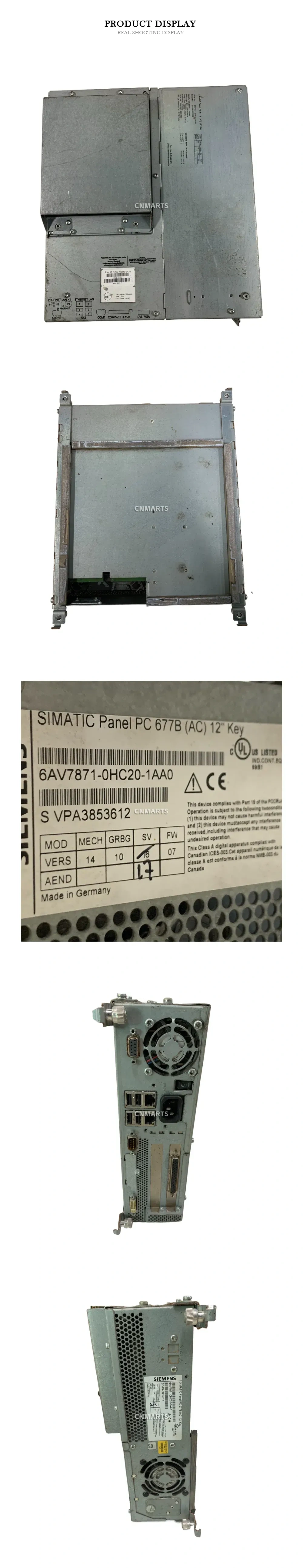 Siemens 6AV7871-0HC20-1AA0 SIMATIC Panel PC 677B Description