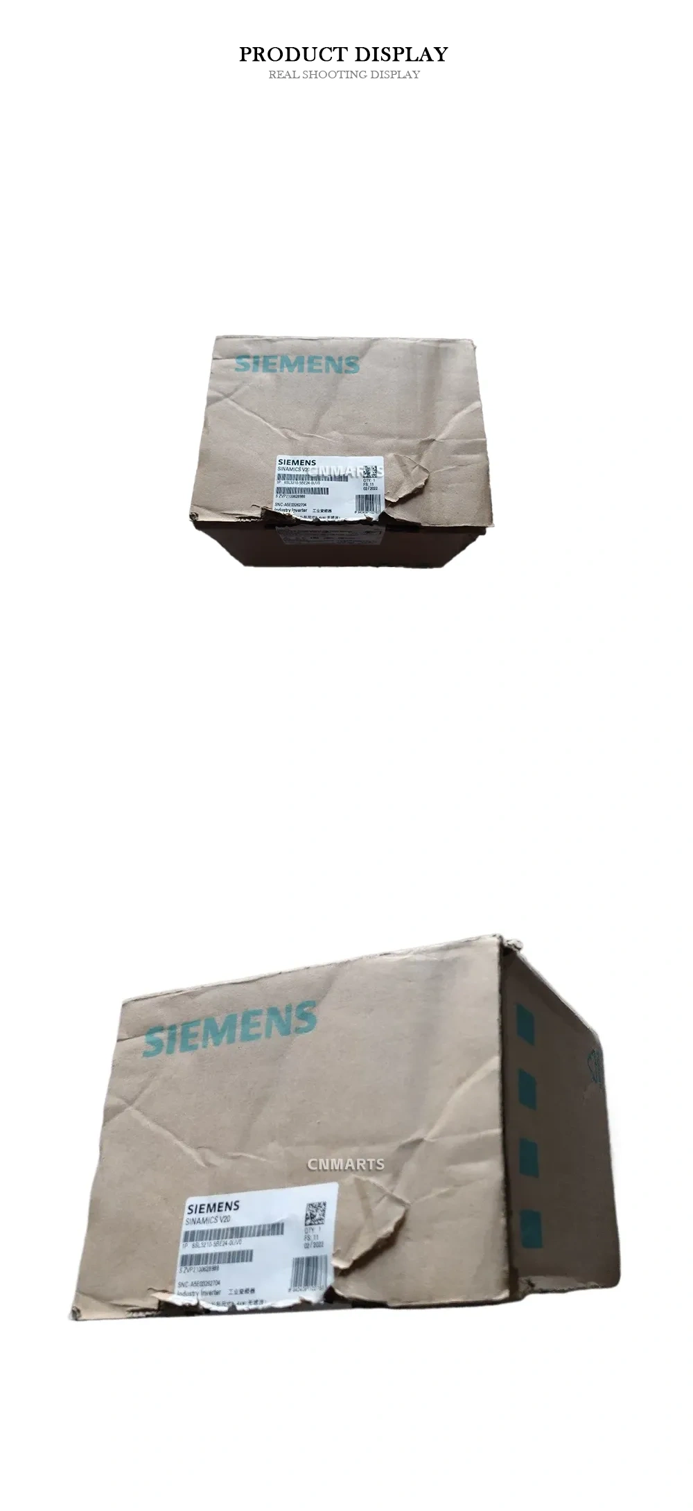 Siemens 6SL3210-5BE24-0UV0 Industrial Inverter Description