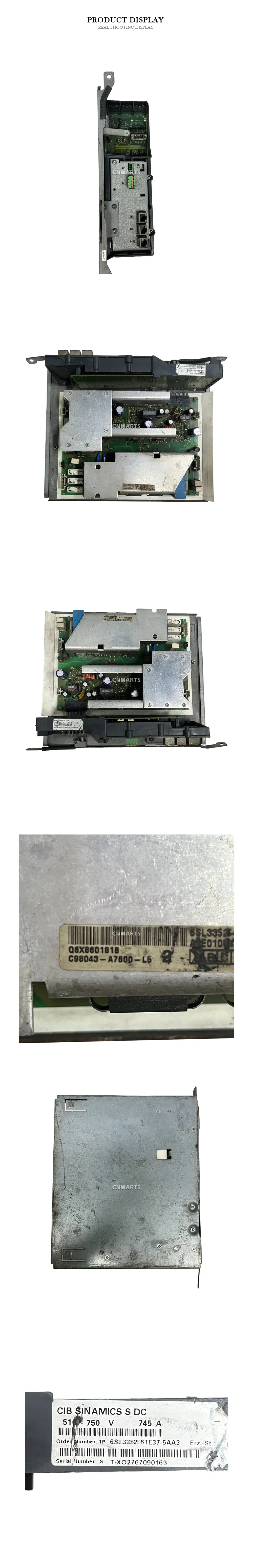Siemens 6SL3352-6TE37-5AA3 SINAMICS S DC Control Interface Board (CIB) Description