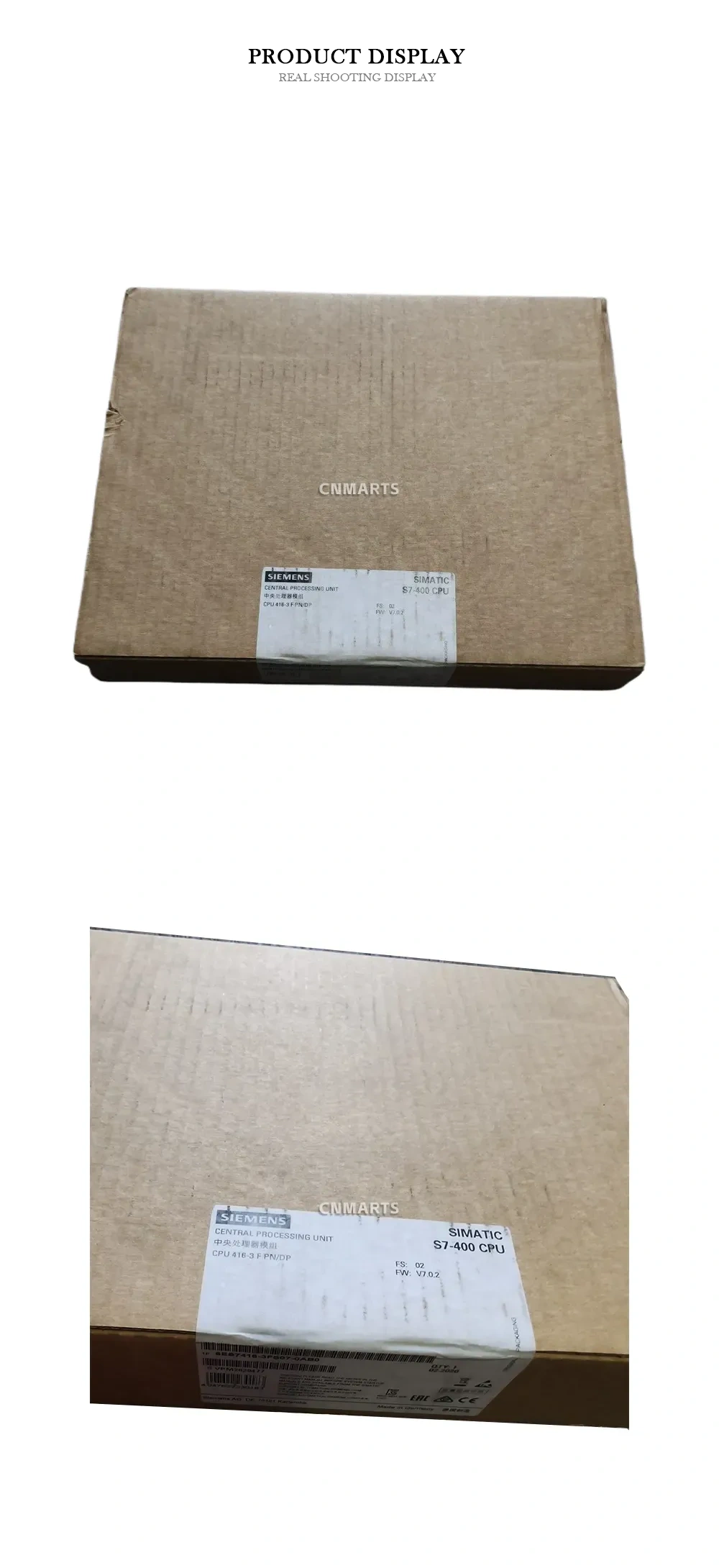Siemens CPU 416-3 F PN/DP SIMATIC S7-400 CPU Module Description