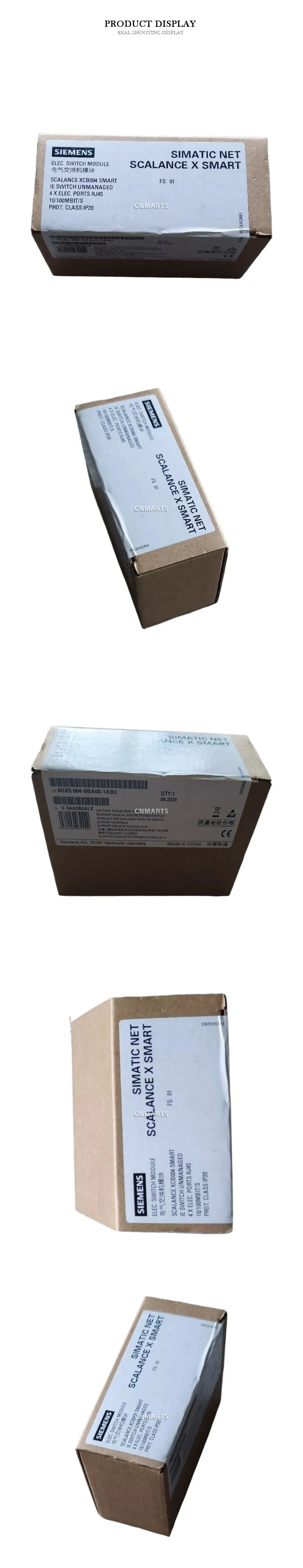 Siemens SCALANCE XCB004 SMART Industrial Ethernet Switch Module Description