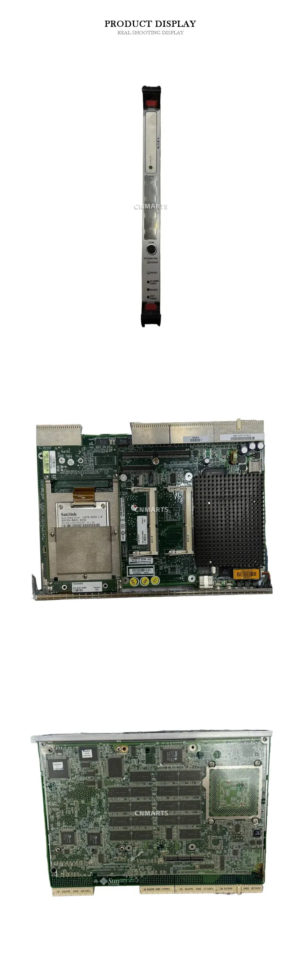 Sun Microsystems CP23005-650 CompactPCI Single Board Computer Description