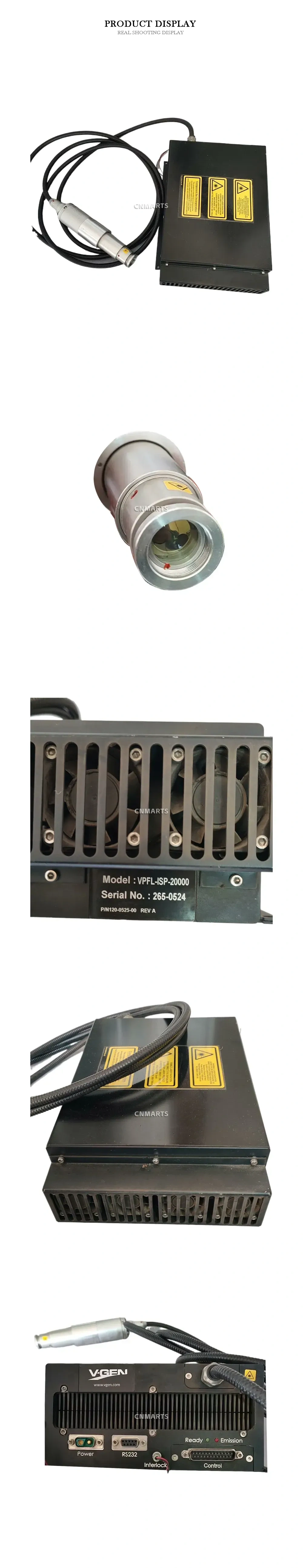 V-GEN VPFL-ISP-20000 Fiber Laser Source Description