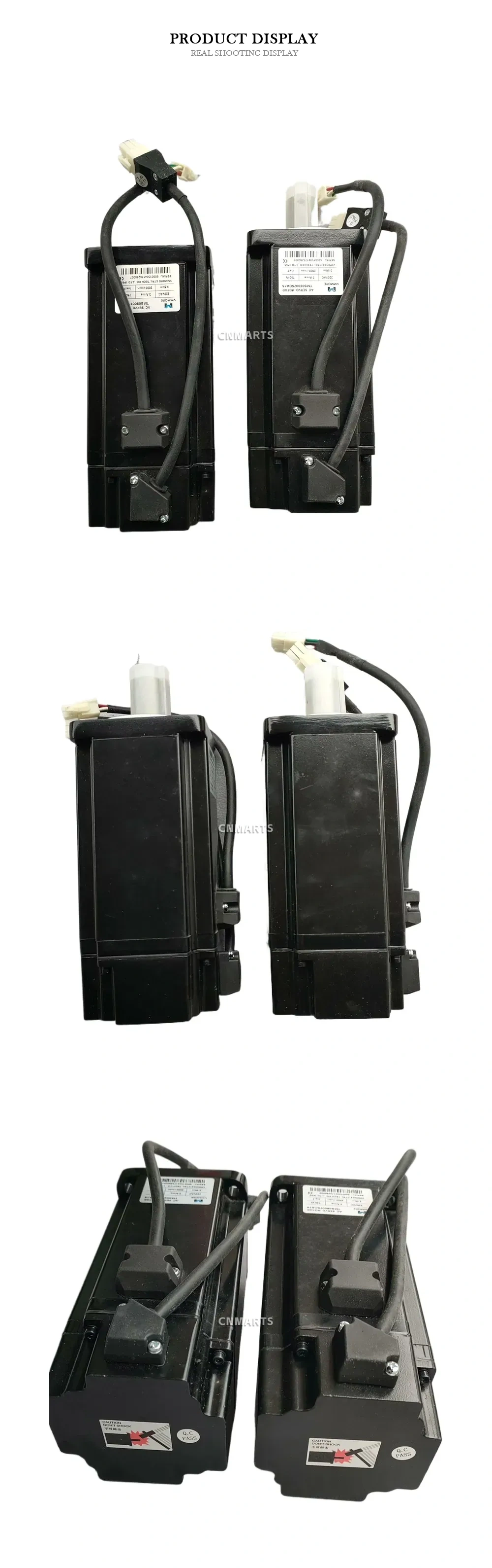VAMORE TM308007/SCA 15 AC Servo Motor Description