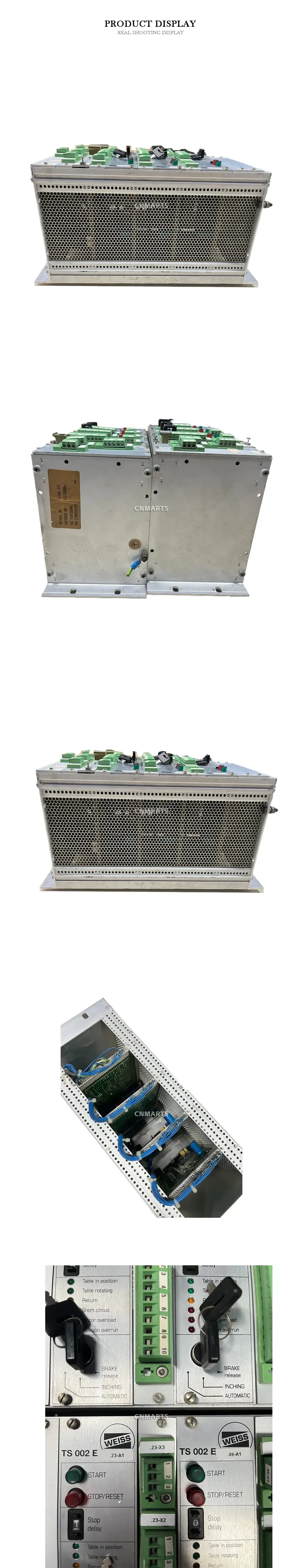 WEISS TS 002 E Rotary Table Control Unit Description