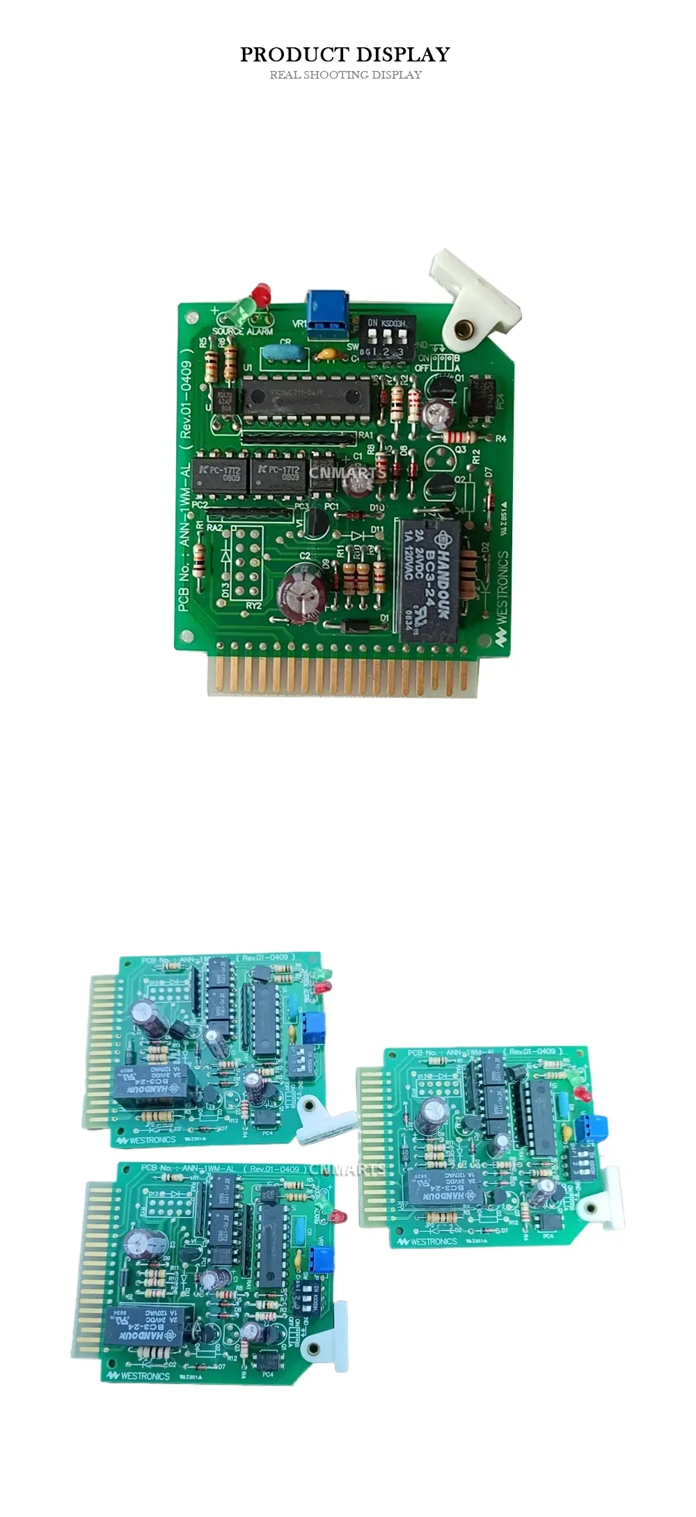 Westronics ANN-1WM-AL Circuit Board Description
