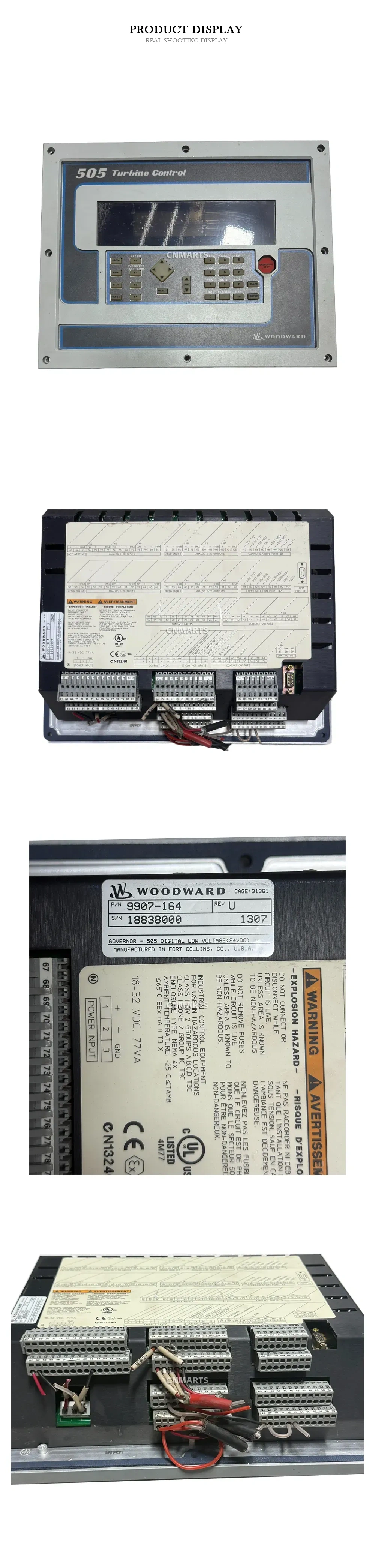 Woodward 9907-164 Digital Turbine Governor Description