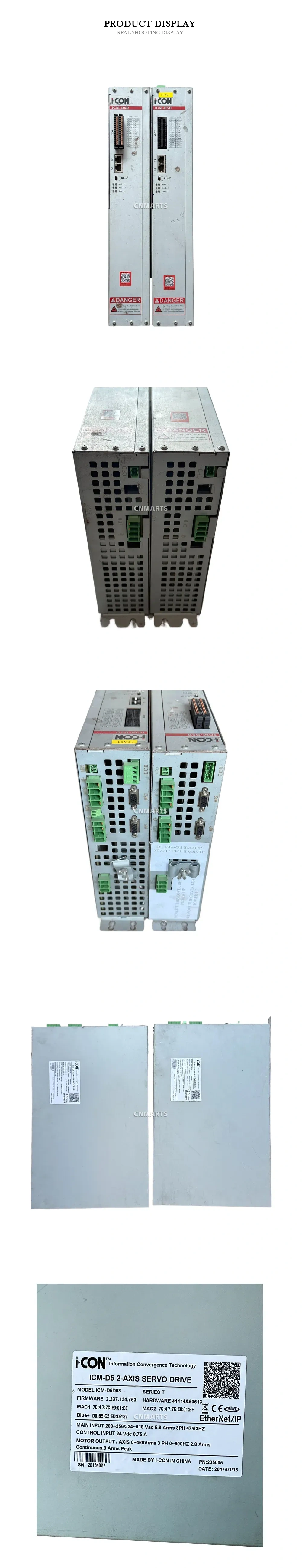 i-CON ICM-D5D08 2-Axis Servo Drive Description