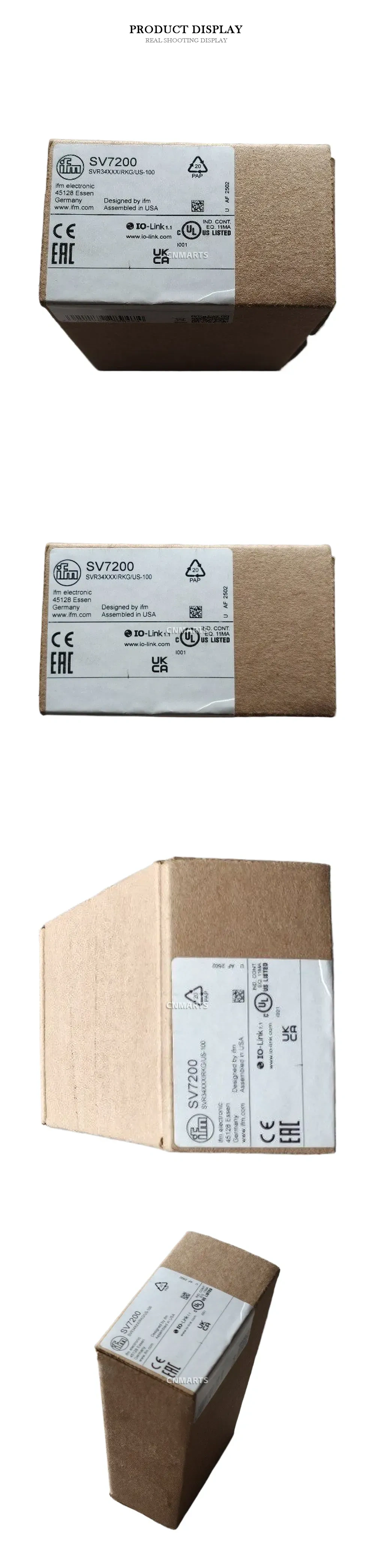 ifm SV7200 Vortex Flow Monitor Description