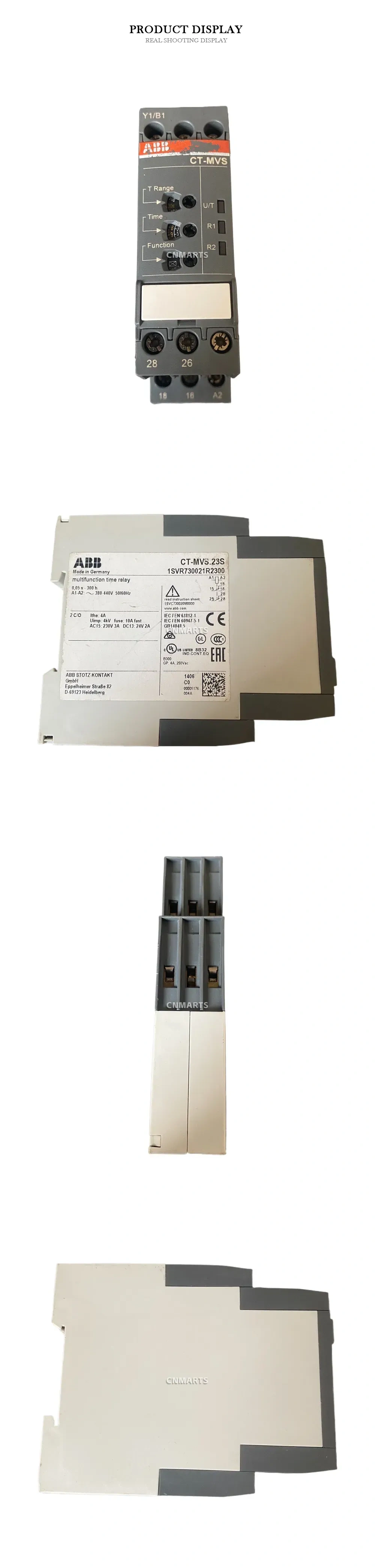 ABB CT-MVS.23S Multifunction Time Relay Description