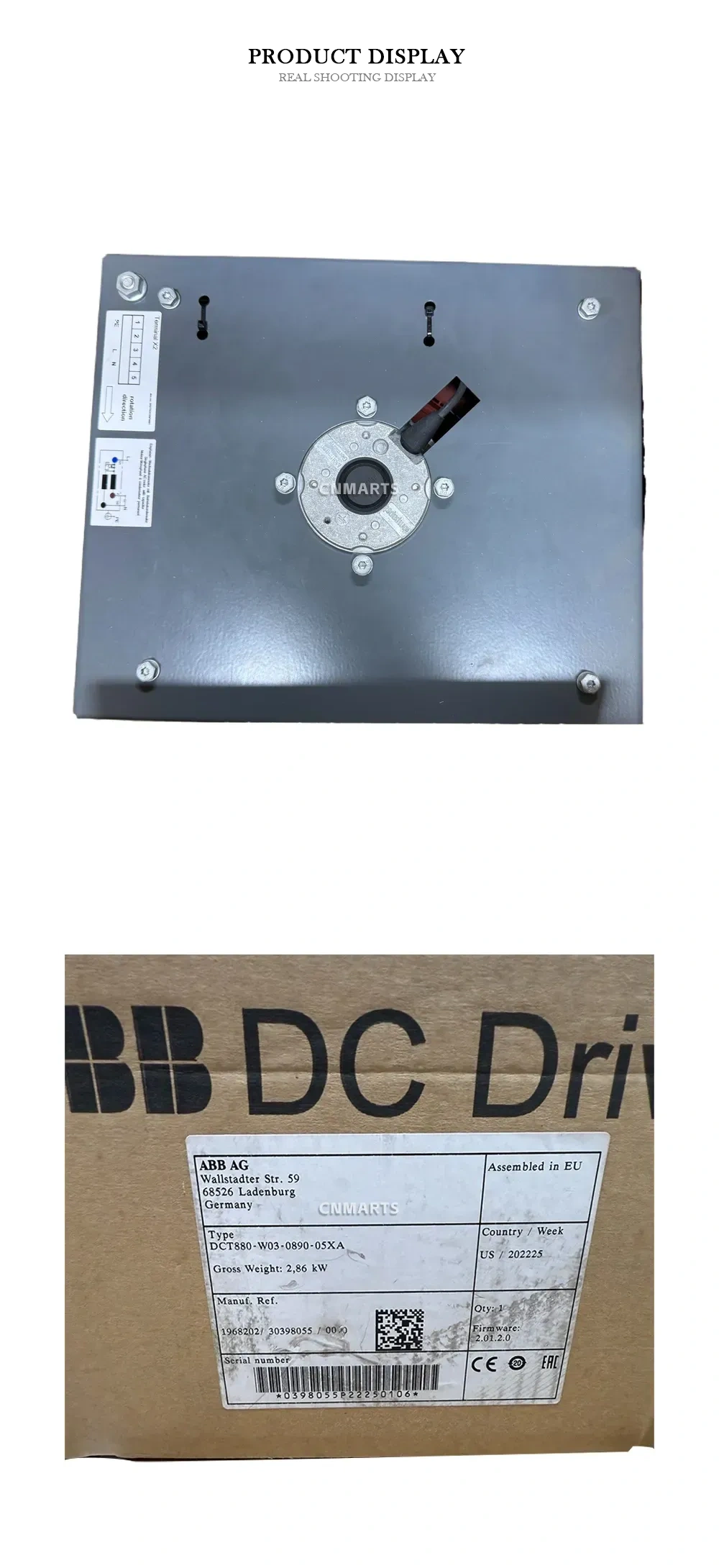 ABB DCT880-W03-0890-05XA DC Drive Description
