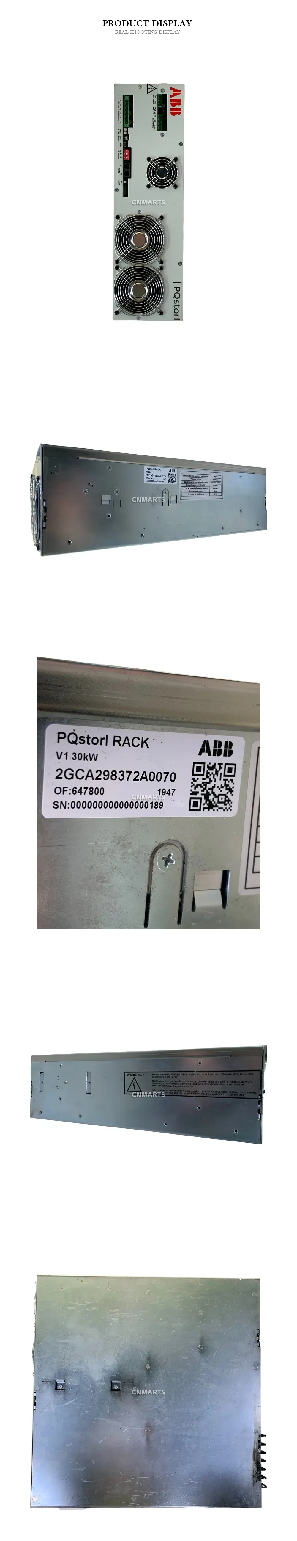 ABB PQstorI RACK V1 30kW Energy Storage Inverter Module Description