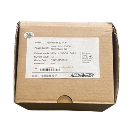 ACCUENERGY Acuvim II-M-60-1A-P1 Multifunction Power Meter
