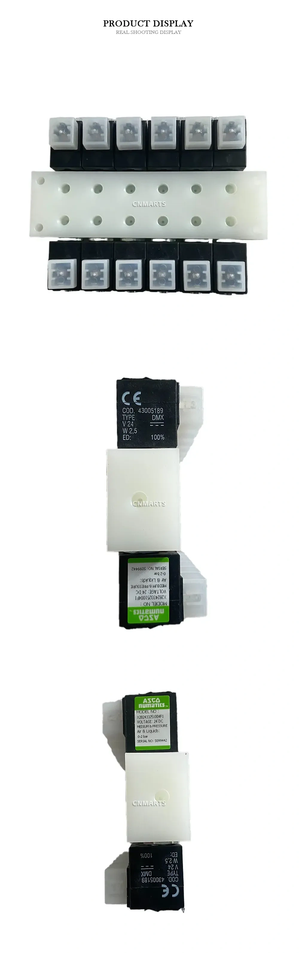 ASCO Numatics X282433251004F1 Solenoid Valve Description