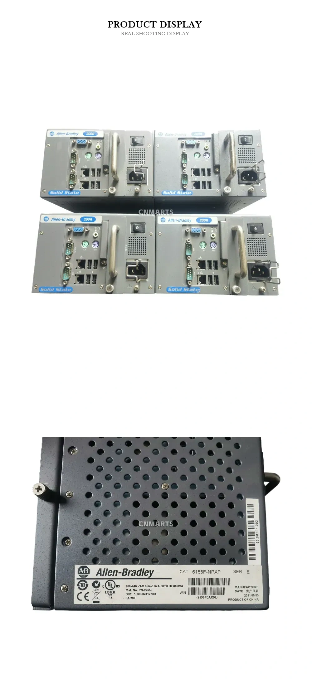 Allen-Bradley 6155F-NPXP Industrial Computer Description