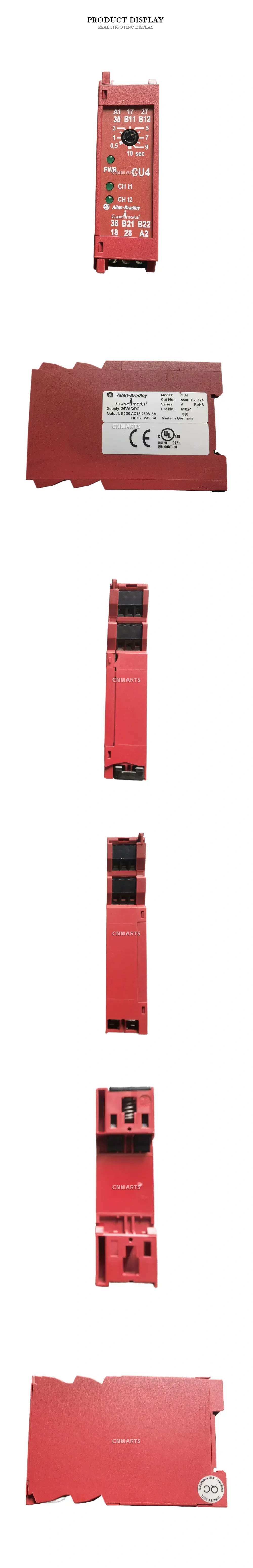 Allen-Bradley CU4 Safety Relay Control Unit Description