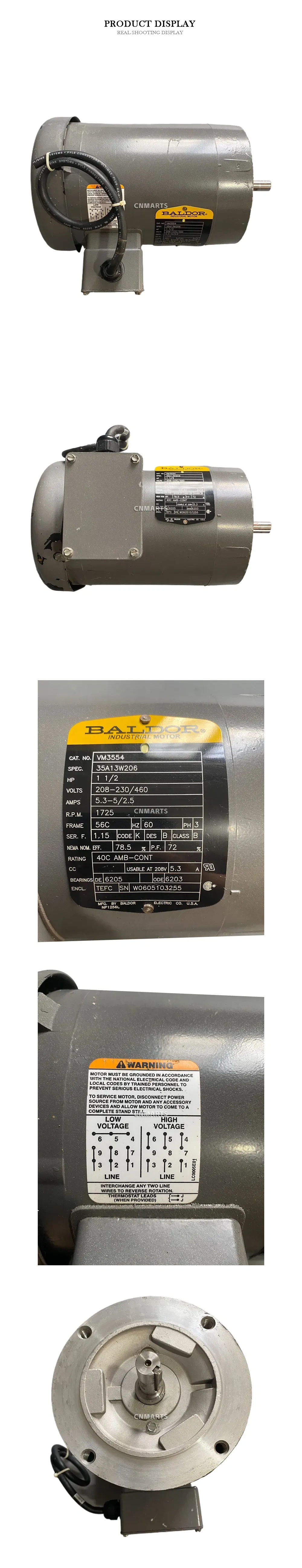Baldor VM3554 Industrial Motor Description