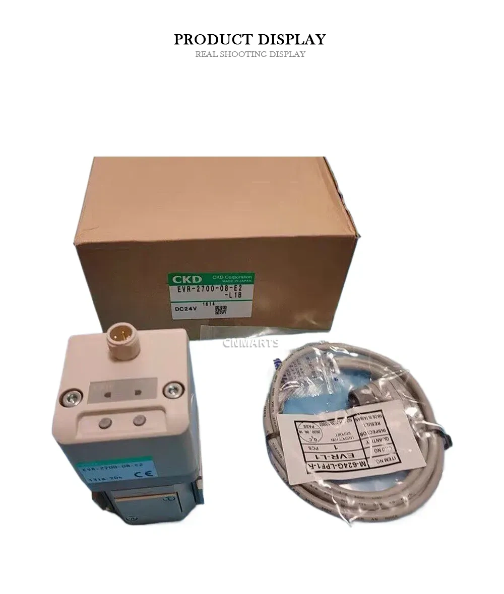 CKD EVR-2700-08-E2-L1B Electric Vacuum Valve / Solenoid Valve Description
