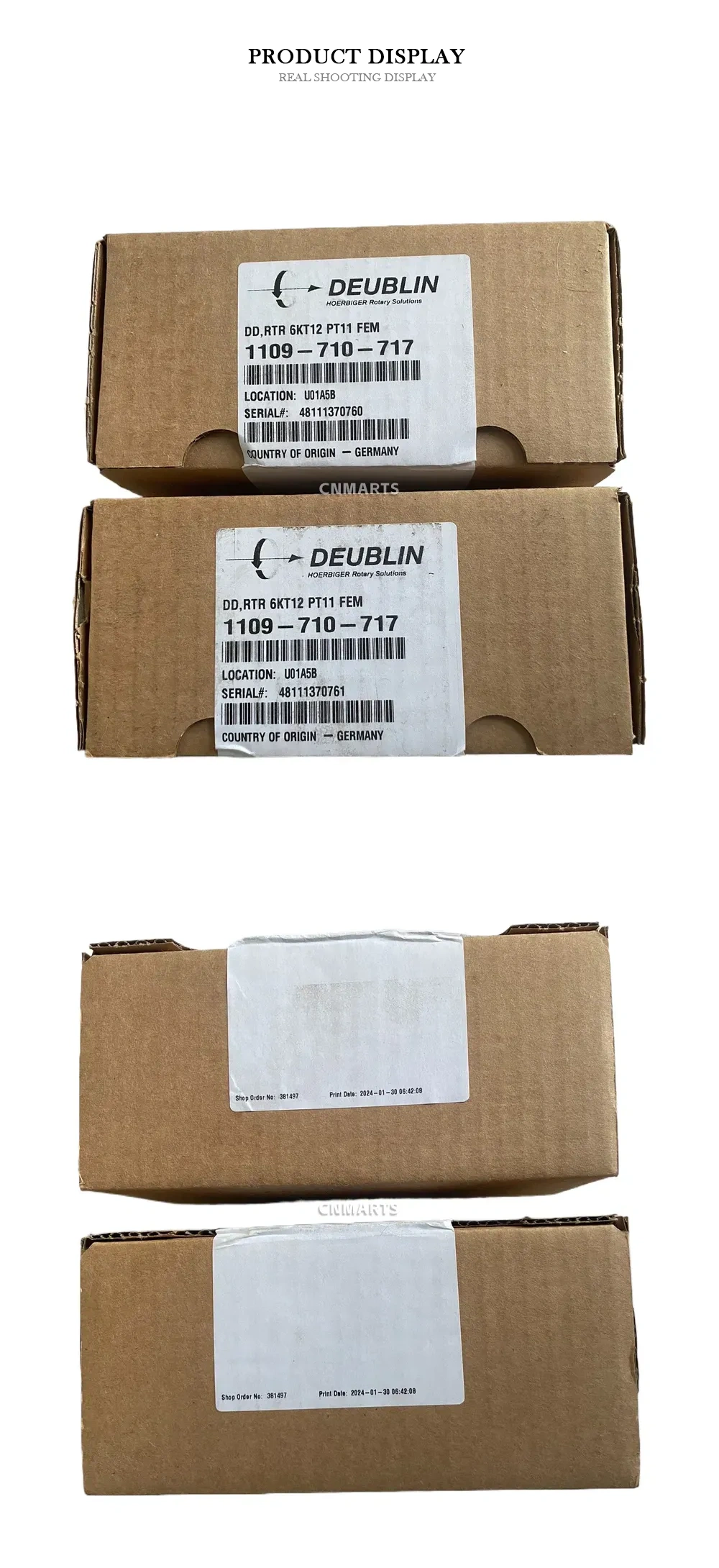 DEUBLIN 1109-710-717 Rotary Union Description