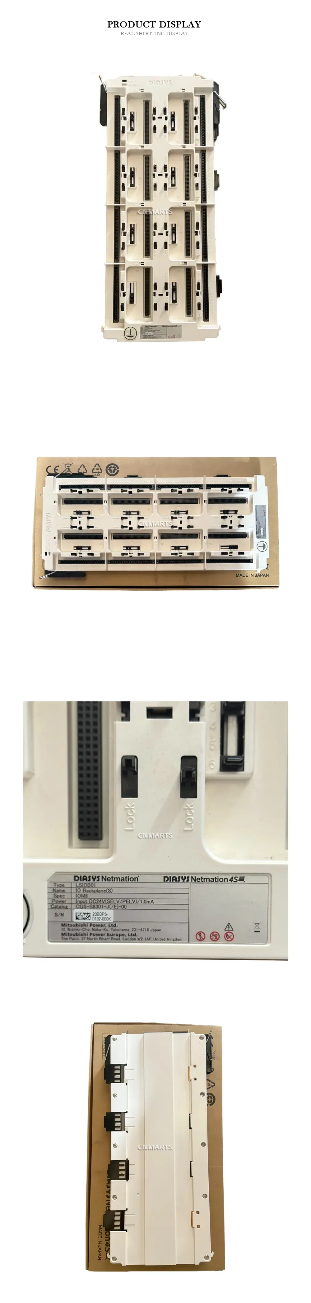 DIASYS LSIOB01 IO Backplane Description
