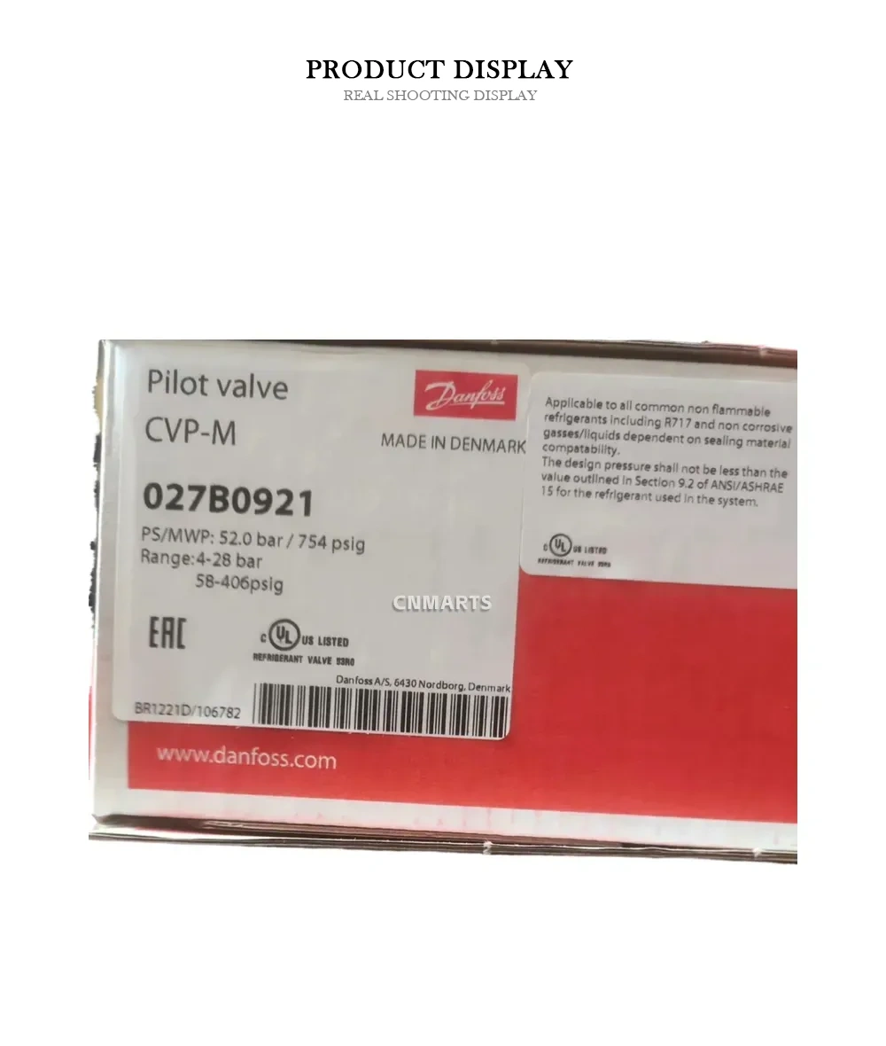 Danfoss CVP-M Pilot valve Description