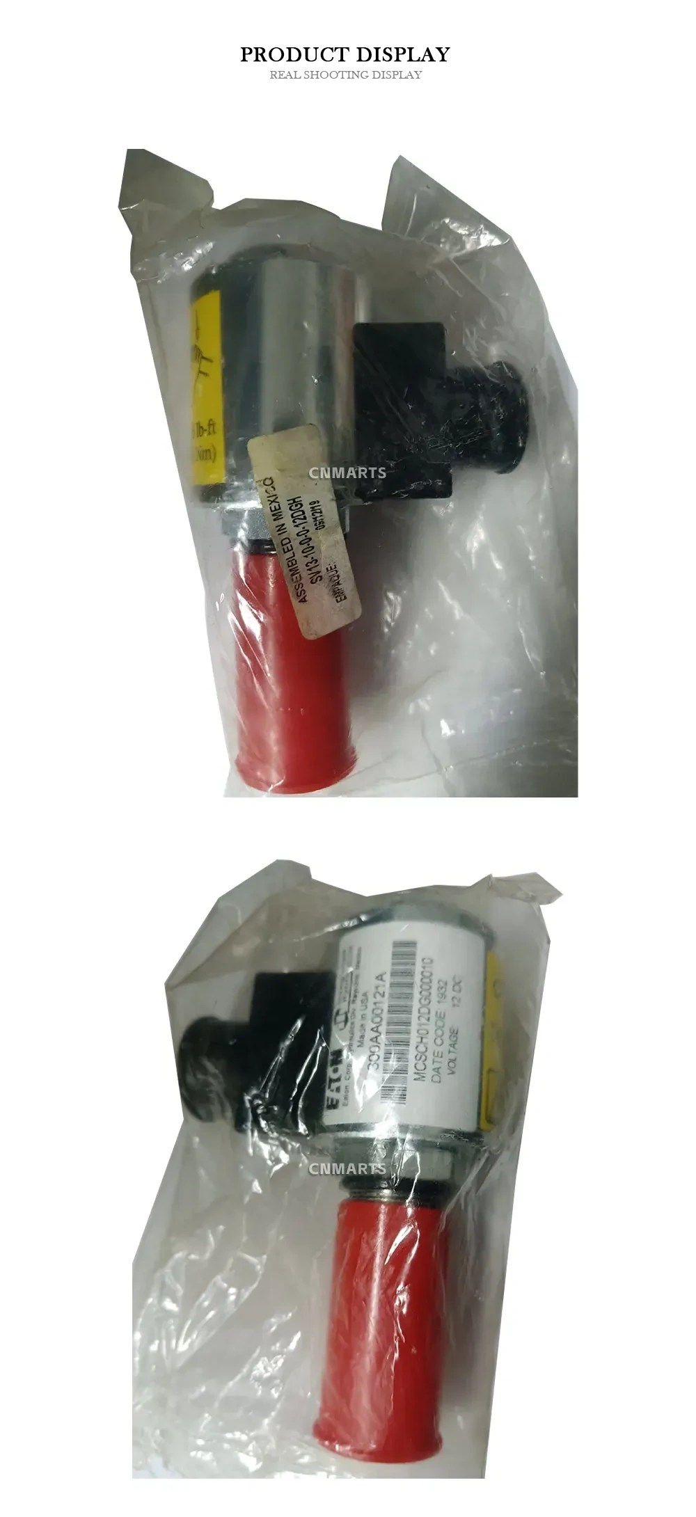 Eaton SV13-10-0-0-12DGH Solenoid Coil Description