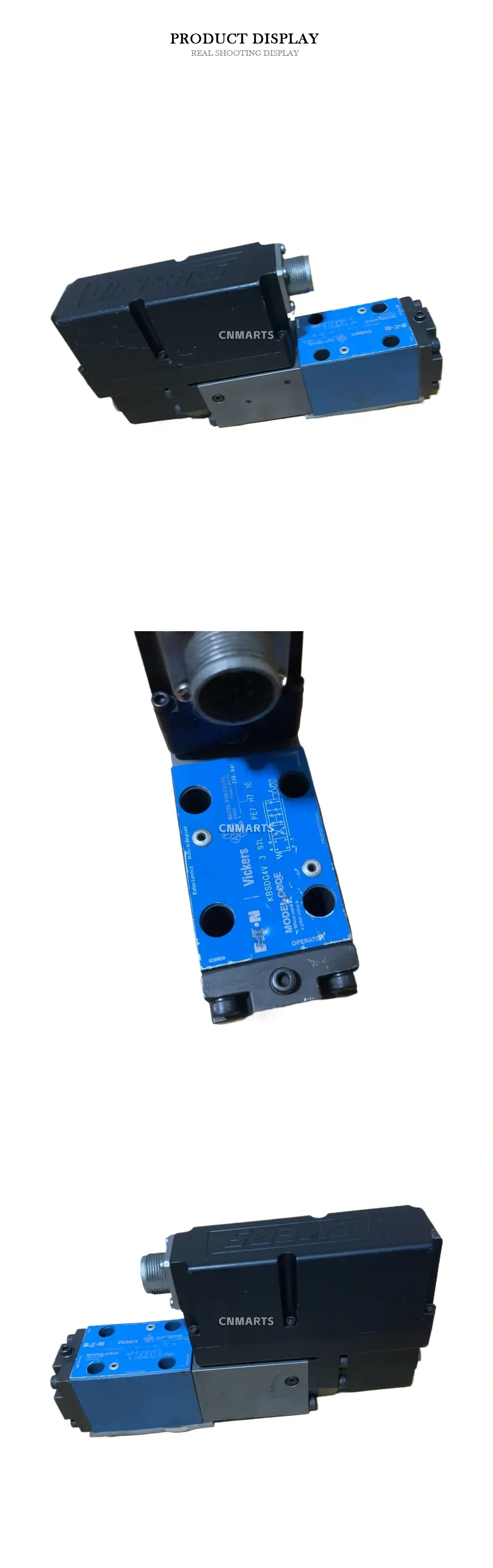 Eaton Vickers KBDG4V 3 92L 12 PE7 H7 10 Electro-hydraulic Proportional Directional Control Valve Description