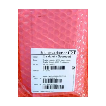 Endress+Hauser SD02 Display Module