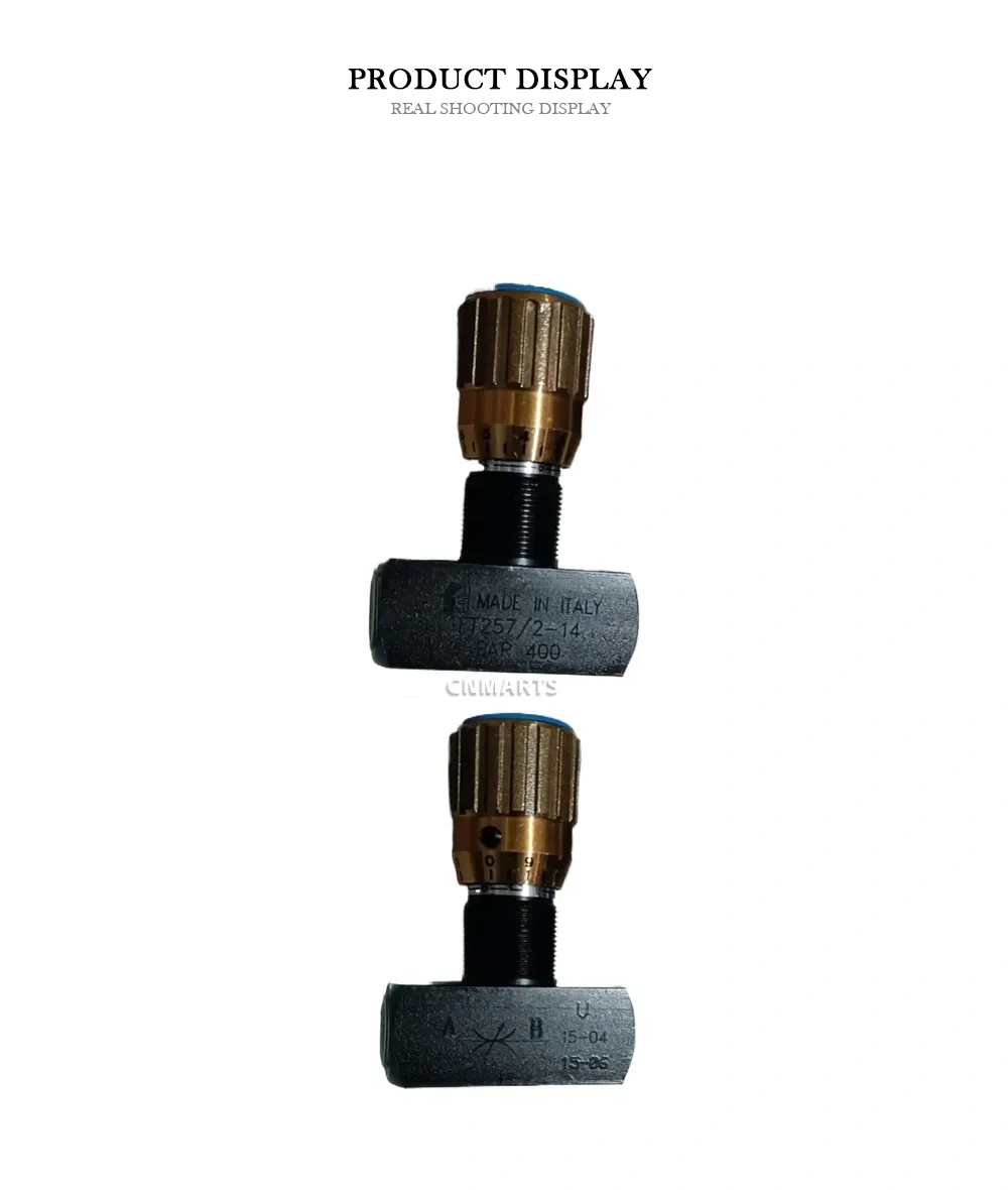 Faster FT257/2-14 Hydraulic Flow Control Valve Description