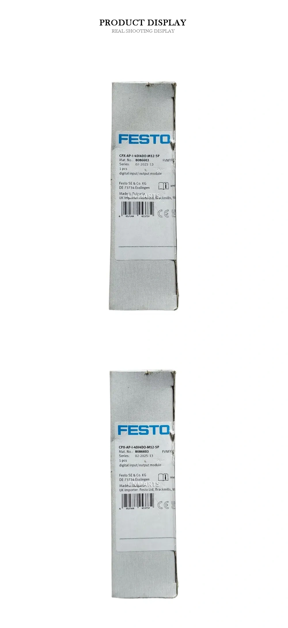 Festo CPX-AP-I-4DI4DO-M12-5P Digital Input/Output Module Description