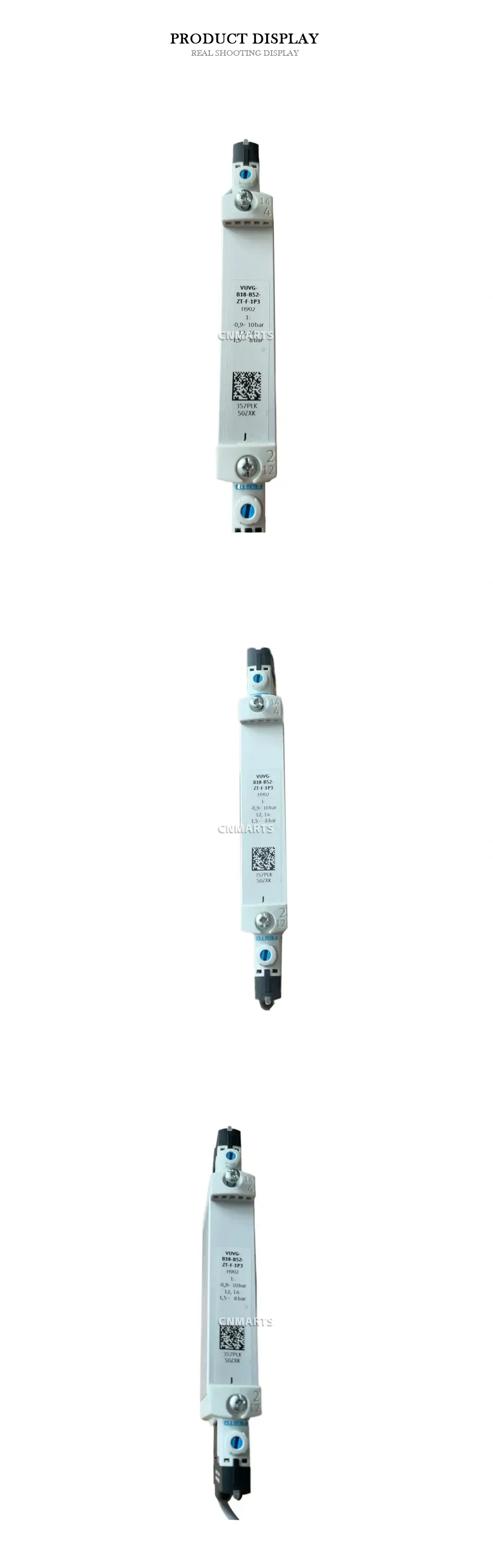 Festo VUVG-B18-B52-ZT-F-1P3 Solenoid Valve Description