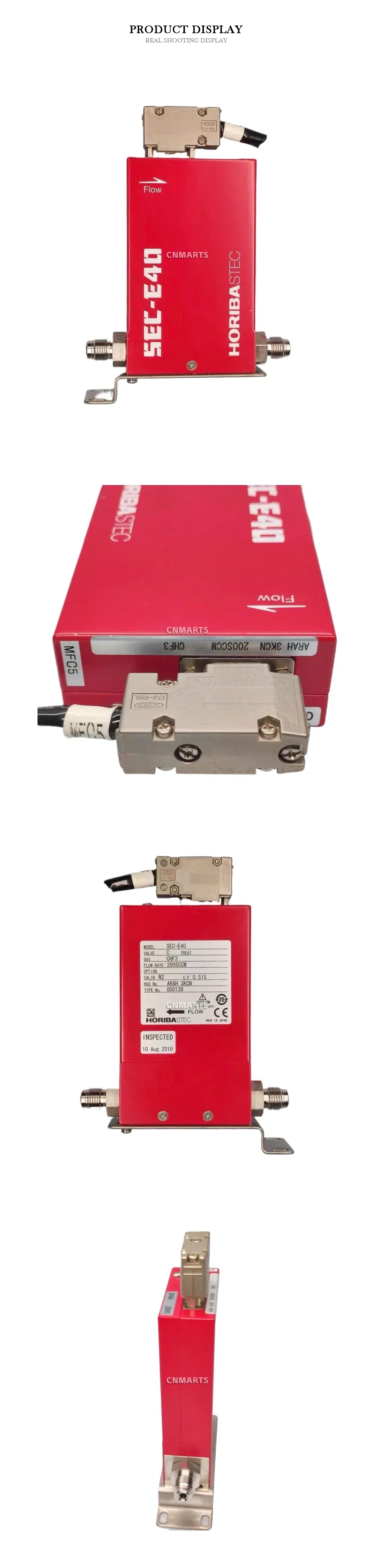 HORIBA STEC SEC-E40 Mass Flow Controller Description