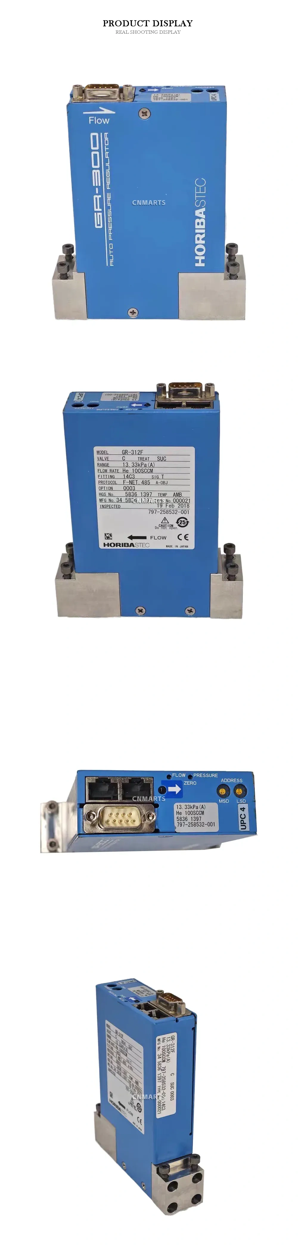 HORIBASTEC GR-312F Auto Pressure Regulator Description