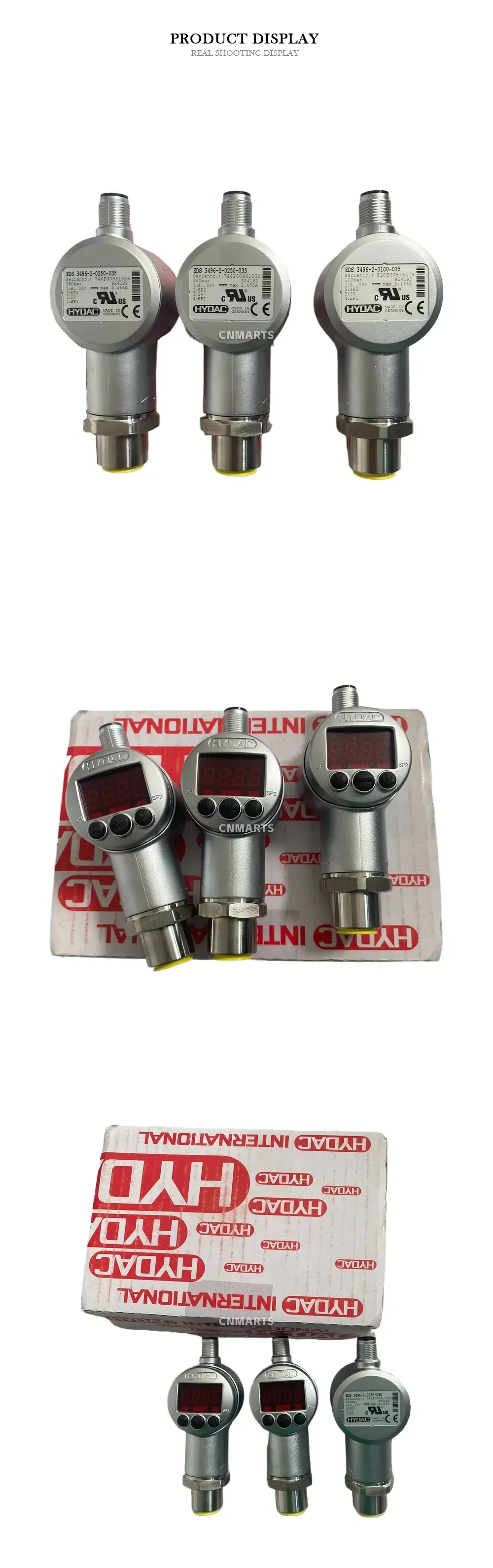 HYDAC EDS 3496-2-0250-035 Electronic Pressure Switch Description