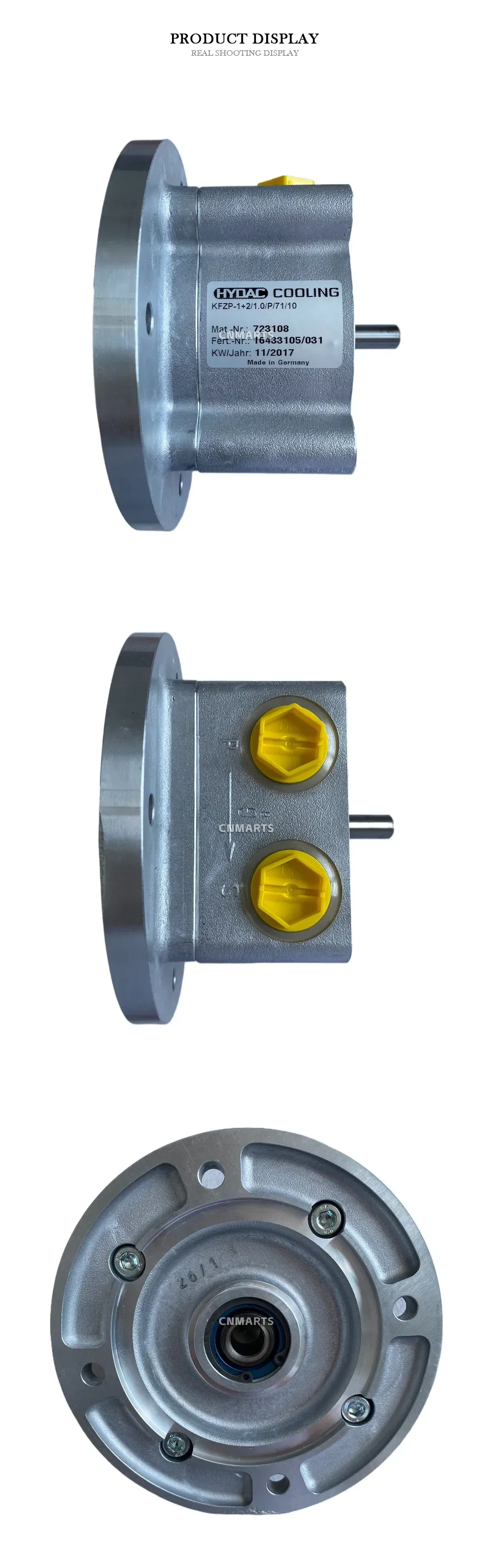 HYDAC KFZP-1+2/1.0/P/71/10 Gear Pump Description