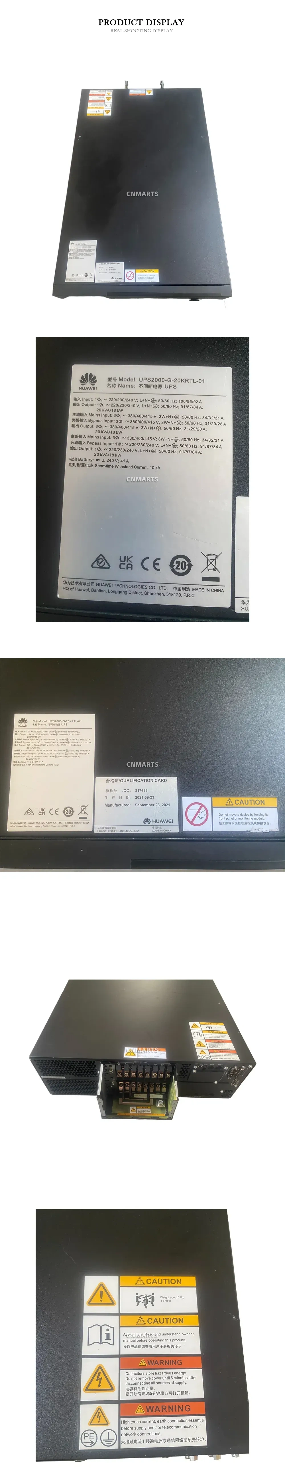 Huawei UPS2000-G-20KRTL-01 Uninterruptible Power Supply (UPS) Description