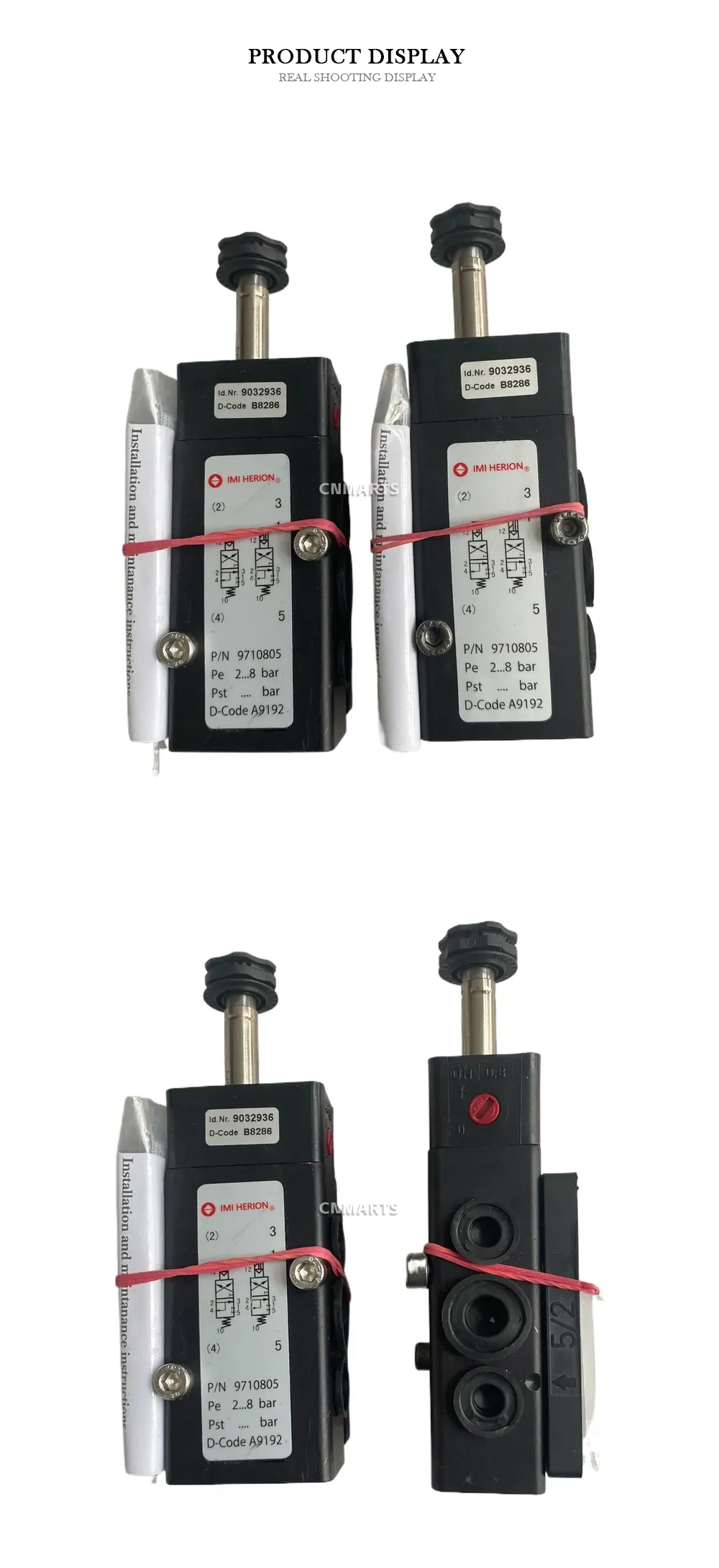 IMI HERION 9710805 Pneumatic Valve Description