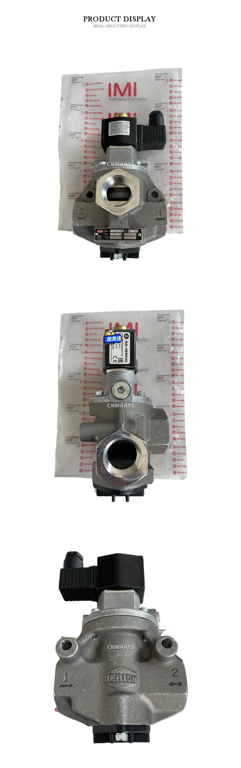 IMI Herion 8030700 Solenoid Valve Description