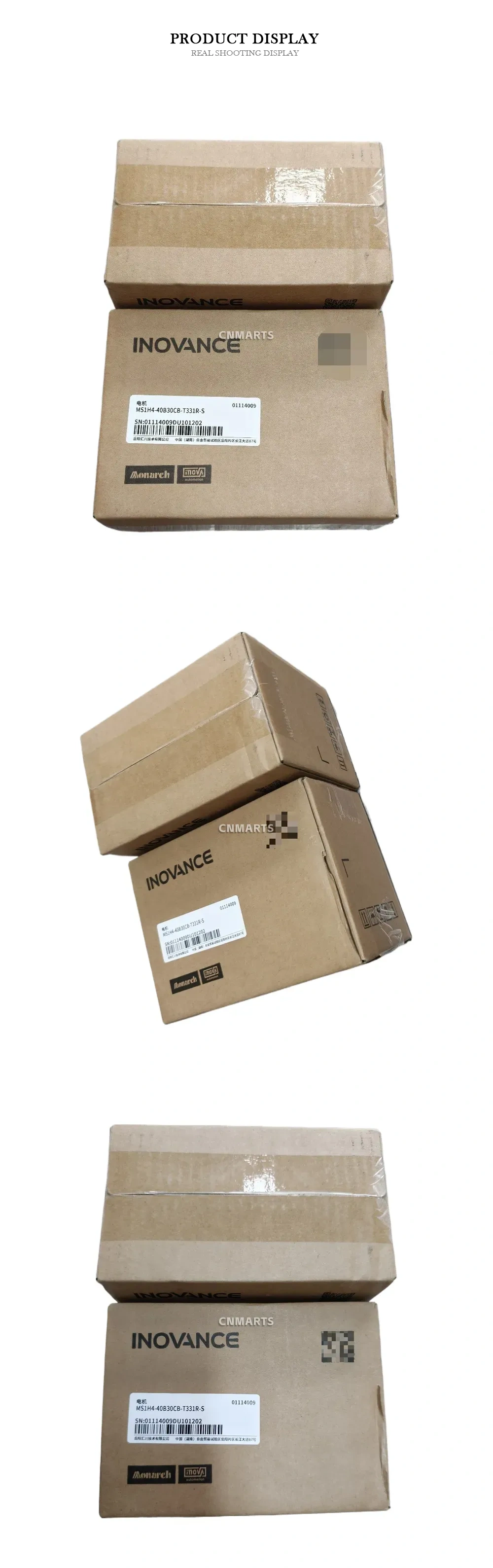 INOVANCE MS1H4-40B30CB-T331R-S Servo Motor Description