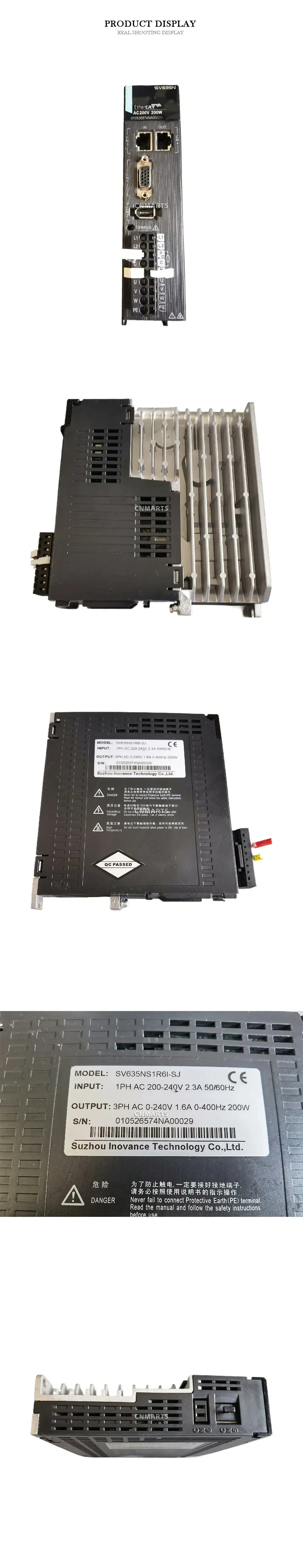 Inovance SV635NS1R6I-SJ AC Servo Drive Description