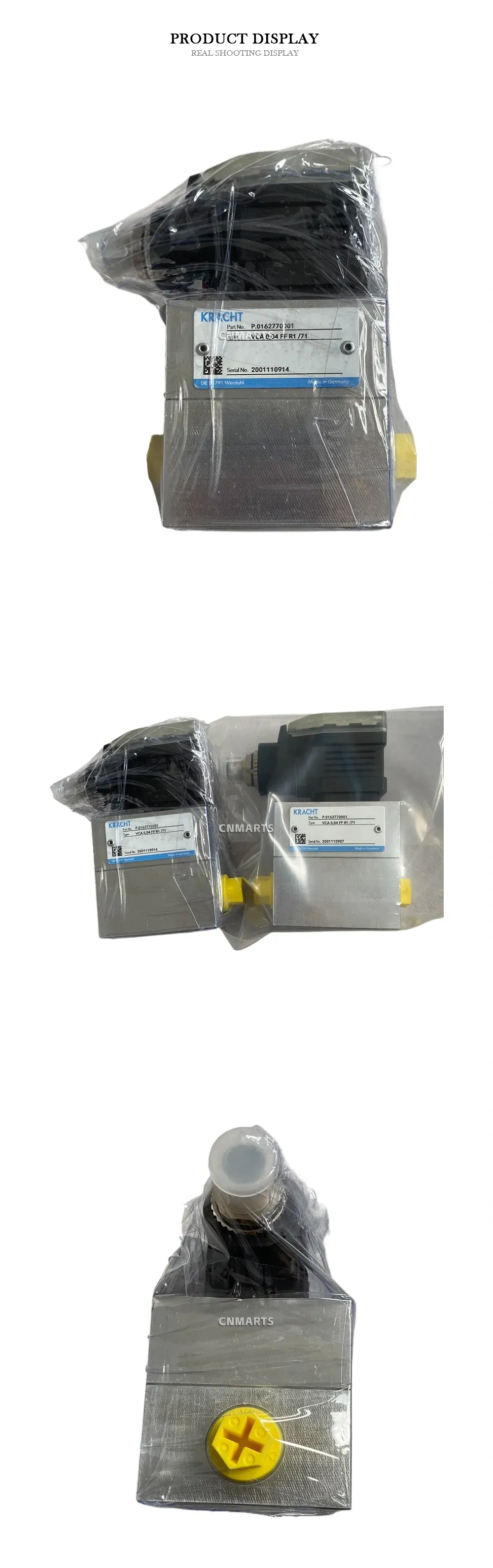 KRACHT VCA 0,04 FF R1 /71 Gear Flow Meter Description