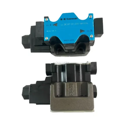 Kawasaki DE10P-20-205C-WA100AL Hydraulic Solenoid Directional Control Valve