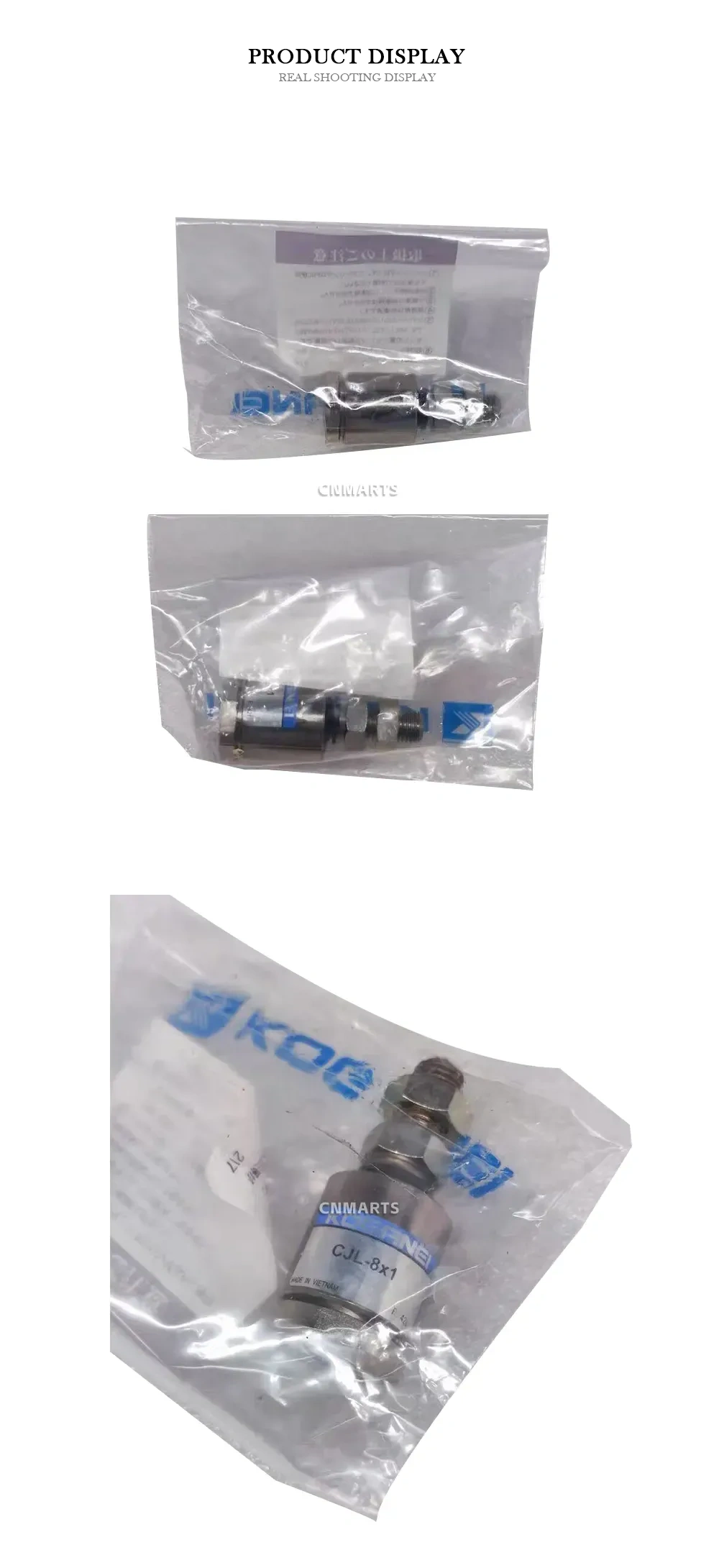 Koganei CJL-8x1 Pneumatic Cylinder Description