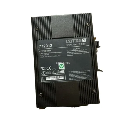 LUTZE 772012 8-port Industrial Unmanaged Gigabit Ethernet Switch