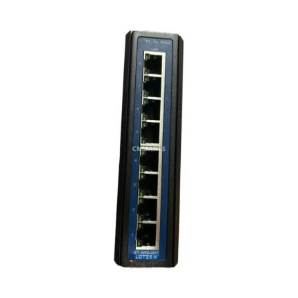 LUTZE 772012 8-port Industrial Unmanaged Gigabit Ethernet Switch