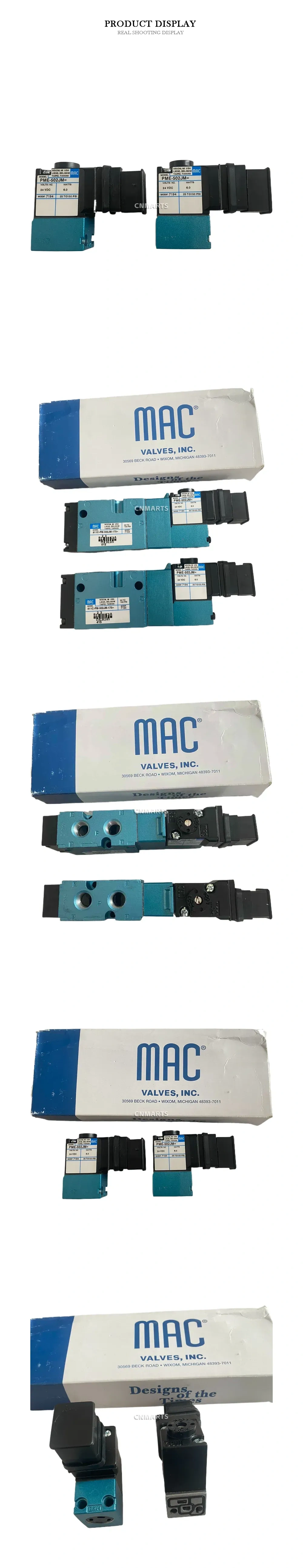 MAC 811C-PM-502JM-175 Pneumatic Solenoid Valve Description