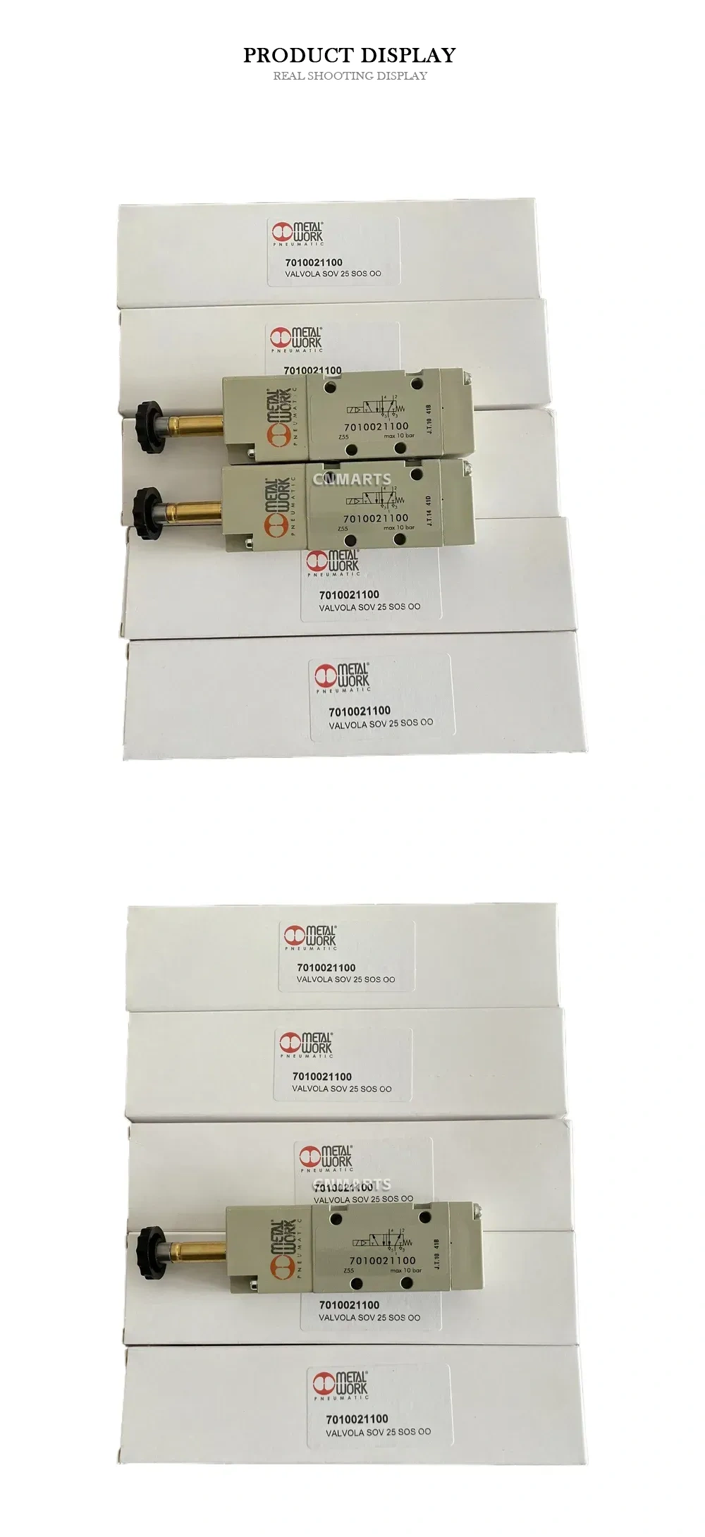METAL WORK 7010021100 Pneumatic Solenoid Valve Description
