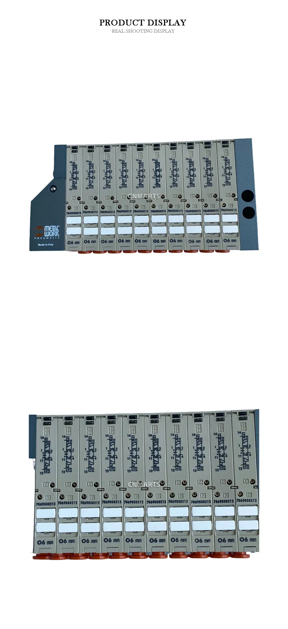 Metal Work 0263810150 Pneumatic Solenoid Valve Manifold Description